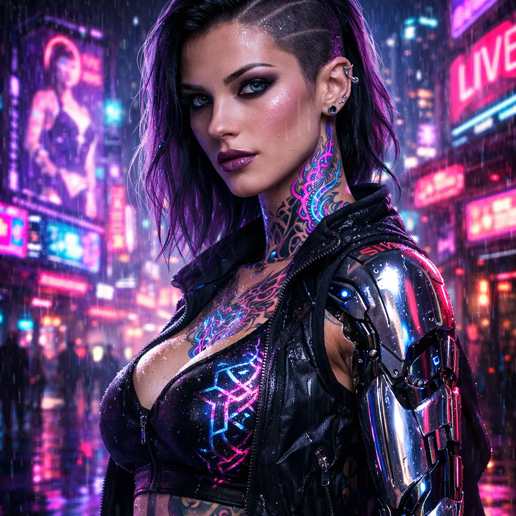 Cyberpunk Woman