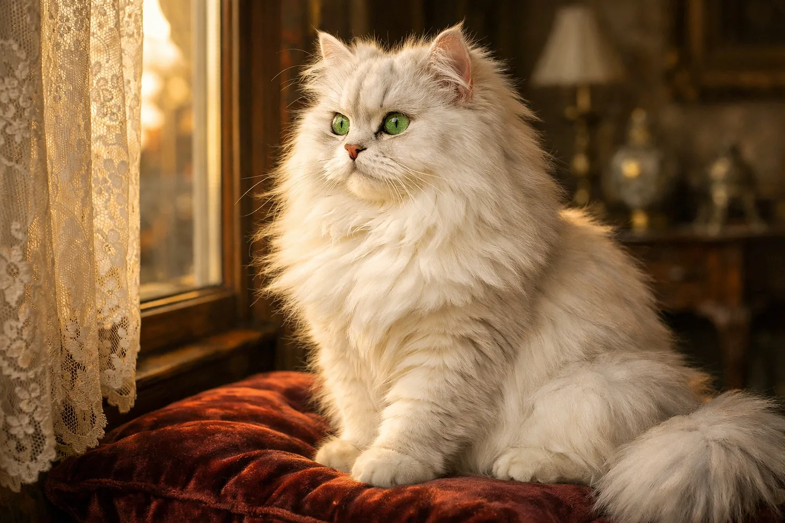 Persian Cat Portrait